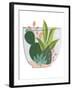 Terrarium Cameo V-June Vess-Framed Art Print