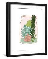 Terrarium Cameo VIII-June Vess-Framed Art Print