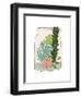 Terrarium Cameo VIII-June Vess-Framed Art Print