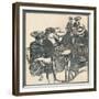 Terrasse De Café', c1920, (1923)-Maxime Dethomas-Framed Giclee Print