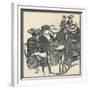 Terrasse De Café', c1920, (1923)-Maxime Dethomas-Framed Giclee Print