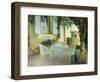 Terrasse du Manoir a Marquayrol-Henri Martin-Framed Giclee Print