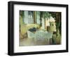 Terrasse du Manoir a Marquayrol-Henri Martin-Framed Giclee Print