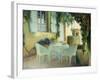 Terrasse du Manoir a Marquayrol-Henri Martin-Framed Giclee Print