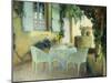 Terrasse du Manoir a Marquayrol-Henri Martin-Mounted Giclee Print