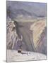 Terrasse - Morning - Val d'Isere-Bob Brown-Mounted Giclee Print