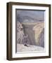 Terrasse - Morning - Val d'Isere-Bob Brown-Framed Giclee Print
