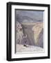 Terrasse - Morning - Val d'Isere-Bob Brown-Framed Giclee Print