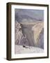 Terrasse - Morning - Val d'Isere-Bob Brown-Framed Giclee Print