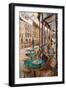 Terraza Cafe de Flore-Noemi Martin-Framed Art Print