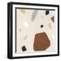 Terrazzo Shards I-Victoria Borges-Framed Art Print