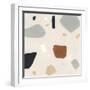 Terrazzo Shards III-Victoria Borges-Framed Art Print