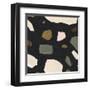 Terrazzo Shards VI-Victoria Borges-Framed Art Print