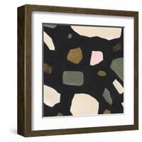 Terrazzo Shards VI-Victoria Borges-Framed Art Print