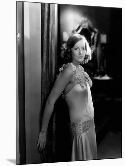 Terre by Volupte WILD ORCHIDS by Sidney Franklin with Greta Garbo, 1929 (b/w photo)-null-Mounted Photo