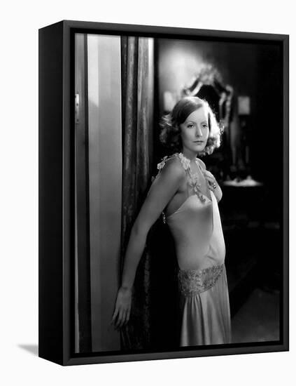 Terre by Volupte WILD ORCHIDS by Sidney Franklin with Greta Garbo, 1929 (b/w photo)-null-Framed Stretched Canvas