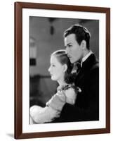 Terre by Volupte WILD ORCHIDS by Sidney Franklin with Greta Garbo and Nils Asther, 1929 (b/w photo)-null-Framed Photo