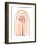 Terre Cotta Rainbow II-Emma Scarvey-Framed Art Print