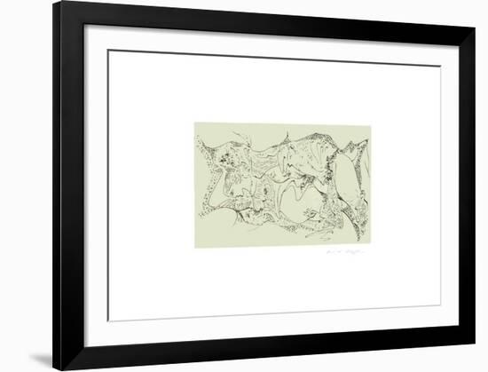 Terre Érotique IV-André Masson-Framed Premium Edition