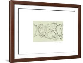 Terre Érotique IV-André Masson-Framed Premium Edition