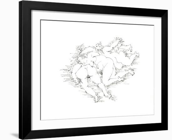 Terre Érotique VIII-André Masson-Framed Art Print