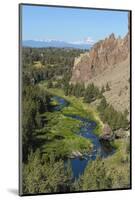 Terrebonne, Oregon, USA. Smith Rock State Park, Crooked River-Jolly Sienda-Mounted Photographic Print