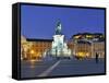 Terreiro Do Paco at Twilight, One of the Centers of the Historical City, Lisbon, Portugal-Mauricio Abreu-Framed Stretched Canvas