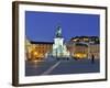 Terreiro Do Paco at Twilight, One of the Centers of the Historical City, Lisbon, Portugal-Mauricio Abreu-Framed Photographic Print