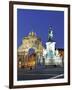 Terreiro Do Paco at Twilight, One of the Centers of the Historical City, Lisbon, Portugal-Mauricio Abreu-Framed Photographic Print