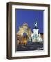 Terreiro Do Paco at Twilight, One of the Centers of the Historical City, Lisbon, Portugal-Mauricio Abreu-Framed Photographic Print