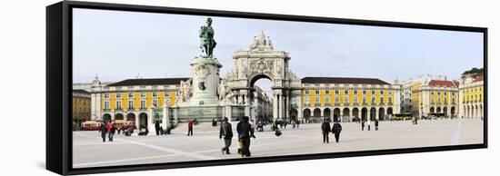 Terreiro Do Paco, Lisbon, Portugal-Mauricio Abreu-Framed Stretched Canvas