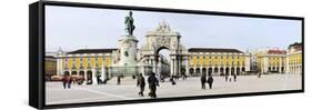 Terreiro Do Paco, Lisbon, Portugal-Mauricio Abreu-Framed Stretched Canvas