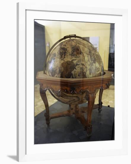 Terrestrial Globe by Cosmographer Vicenzo Coronelli-null-Framed Giclee Print