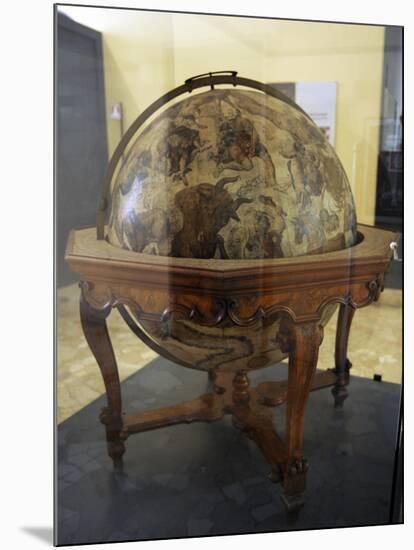 Terrestrial Globe by Cosmographer Vicenzo Coronelli-null-Mounted Giclee Print