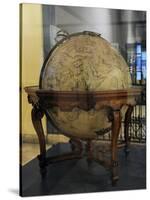 Terrestrial Globe by Cosmographer Vicenzo Coronelli-null-Stretched Canvas