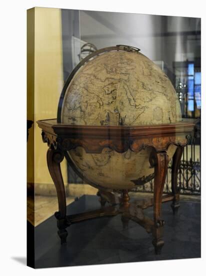 Terrestrial Globe by Cosmographer Vicenzo Coronelli-null-Stretched Canvas