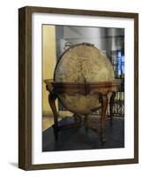 Terrestrial Globe by Cosmographer Vicenzo Coronelli-null-Framed Giclee Print