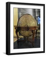 Terrestrial Globe by Cosmographer Vicenzo Coronelli-null-Framed Giclee Print