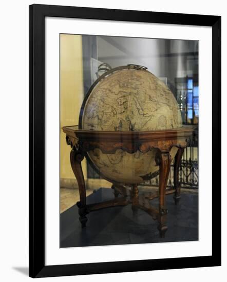 Terrestrial Globe by Cosmographer Vicenzo Coronelli-null-Framed Giclee Print