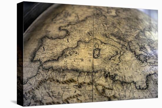 Terrestrial Globe by Cosmographer Vicenzo Coronelli-null-Stretched Canvas