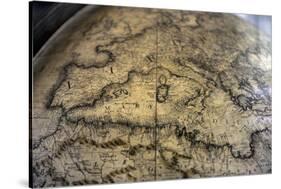 Terrestrial Globe by Cosmographer Vicenzo Coronelli-null-Stretched Canvas