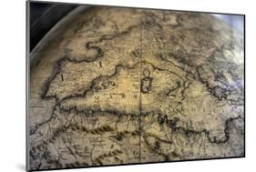 Terrestrial Globe by Cosmographer Vicenzo Coronelli-null-Mounted Giclee Print