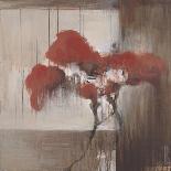 Crimson Flora-Terri Burris-Art Print