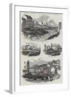 Terrible Inundation and Loss of Life at Holmfirth-null-Framed Giclee Print