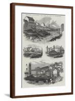 Terrible Inundation and Loss of Life at Holmfirth-null-Framed Giclee Print