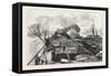 Terrible Railway Accident in Alsace-null-Framed Stretched Canvas