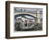 Terrible Tramway Accident, Besancon, France, 1899-Oswaldo Tofani-Framed Giclee Print