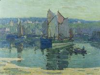 Low Tide, St Ives, Cornwall, C.1934-Terrick Williams-Stretched Canvas