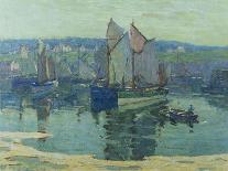 Low Tide, St Ives, Cornwall, C.1934-Terrick Williams-Framed Giclee Print