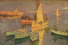 In Brixham Harbour, South Devon, 1897-Terrick Williams-Giclee Print